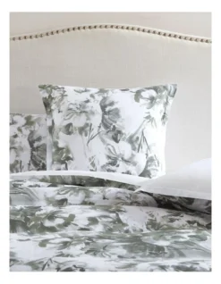Lottie Quilt Cover Set In Sage -Linen House Shop 923399830 5 720x928