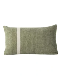 Herringbone Rectangle Cushion Khaki