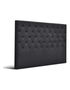 Cappi Fabric Headboard In Charcoal