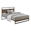 Dane Metal Bed Frame Single Size In Black -Linen House Shop 925233220 1 720x928