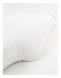 Memory Foam Contour Pillow In White -Linen House Shop 925523470 5 1 720x928