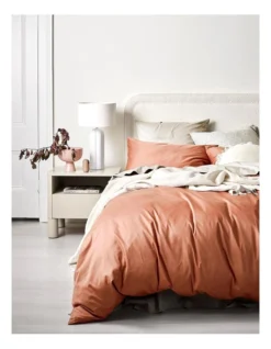 Halo Organic Sateen Bedlinen Collection Cedarwood