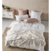 Linen House Sena Blanket In Ivory 1 Linen House Sena Blanket In Ivory -Linen House Shop 927990640 927989650 1 720x928