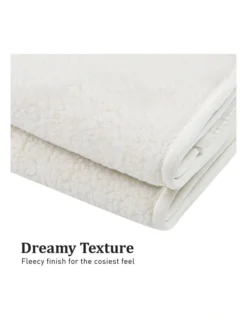 Heated Electric Blanket Single In White 10 Heated Electric Blanket Single In White -Linen House Shop 928268110 3 720x928
