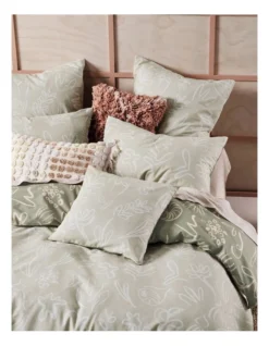 Linen House Adley Quilt Cover Set In Eucalyptus -Linen House Shop 929580310 4 720x928