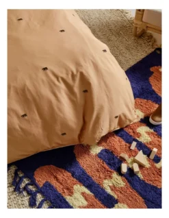 Bear Hug Quilt Cover Set In Caramel/Cream -Linen House Shop 929581840 3 720x928