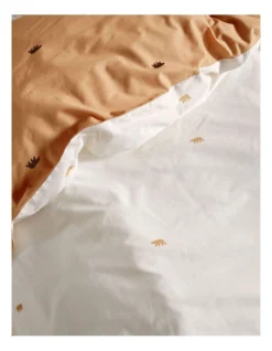 Bear Hug Quilt Cover Set In Caramel/Cream -Linen House Shop 929581840 4 720x928