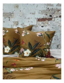 Isola European Pillowcase In Mustard