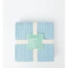 Cotton Waffle Blanket In Blue -Linen House Shop 934134850 934135390 1 720x928