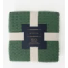 Heritage Turkish Cotton Waffle Blanket In Green -Linen House Shop 934161400 934162750 1 720x928