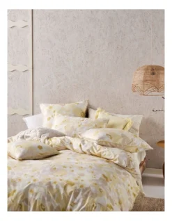 Linen House Daffodil Quilt Cover Set In Yellow 7 Linen House Daffodil Quilt Cover Set In Yellow -Linen House Shop 935600320 2 720x928