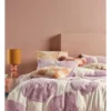 Linen House Andie Quilt Cover Set Purple/Cream -Linen House Shop 935600860 1 720x928