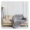 Royal Comfort Chunky Hand Knit Thick Weighted Blanket Plush 6.3kg 203cm X 153cm