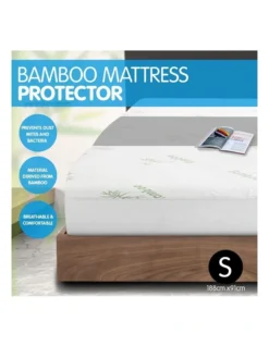 Laura Hill Bamboo Mattress Protector Single -Linen House Shop 940293730 2 720x928