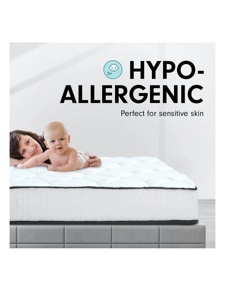 New King 30cm Mattress Visco Cool Gel Infused Memory Foam Euro Top Pocket Spring 9 New King 30cm Mattress Visco Cool Gel Infused Memory Foam Euro Top Pocket Spring - Image 7