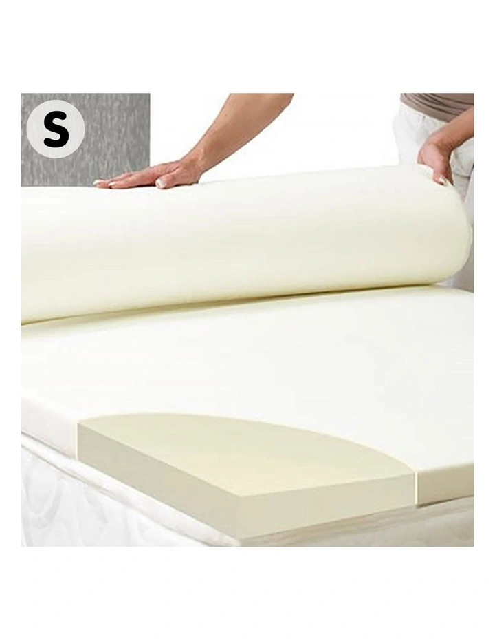 Laura Hill High Density 7cm Mattress Foam Topper Single 4 Laura Hill High Density 7cm Mattress Foam Topper Single - Image 2