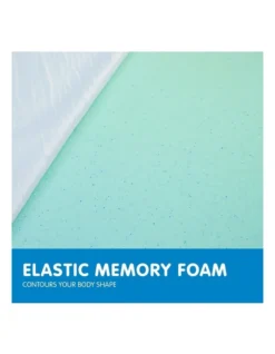 Laura Hill Cool Gel 8cm Memory Foam Mattress Topper Queen 12 Laura Hill Cool Gel 8cm Memory Foam Mattress Topper Queen -Linen House Shop 940295170 4 720x928