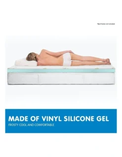 Laura Hill Cool Gel 8cm Memory Foam Mattress Topper Queen 14 Laura Hill Cool Gel 8cm Memory Foam Mattress Topper Queen -Linen House Shop 940295170 6 720x928