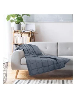 Royal Comfort Weighted Blanket 7KG Queen Size In Grey -Linen House Shop 946770310 5 720x928