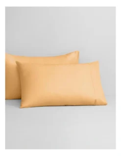 Abbotson Flat Sheet In Rockmelon -Linen House Shop 949490020 3 720x928