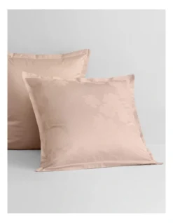 Sabal Tailored European Pillowcase In Rosewater