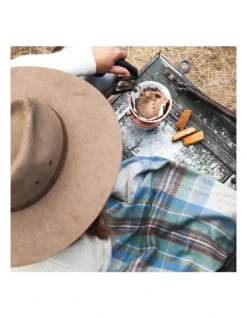 Heritage Collection Recycled Wool Scottish Tartan Blanket In Spring -Linen House Shop 951296500 5 720x928