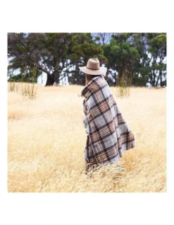 Heritage Collection Recycled Wool Scottish Tartan Blanket In Winter -Linen House Shop 951296680 5 720x928