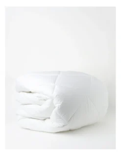 Heritage Organic Cotton Cover Quilt In White -Linen House Shop 951755410 2 720x928