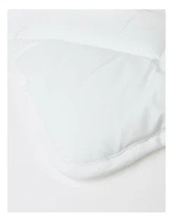 Heritage Organic Cotton Cover Quilt In White -Linen House Shop 951755410 3 720x928