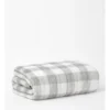 Heritage Check Heated Throw In Charcoal -Linen House Shop 953518870 1 720x928