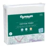 Cotton Terry Waterproof Fitted Mattress Protector In White -Linen House Shop 954850870 1 720x928