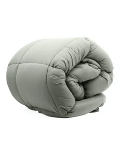 Charcoal Bamboo Quilt 350GSM -Linen House Shop 955201600 4 720x928