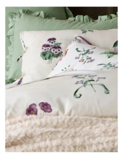 Heritage Flora Quilt Cover Set In Multi -Linen House Shop 956261350 3 720x928
