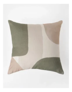 Ludwig Geo Print Cushion 50x50cm In Multi