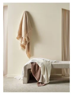 Linen House Saltwater Throw In Pale Peach -Linen House Shop 958254490 958256020 2 720x928