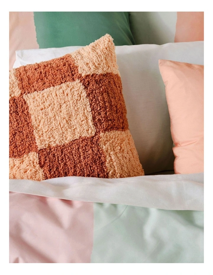 Linen House Blake Cushion In Clay 4 Linen House Blake Cushion In Clay - Image 2