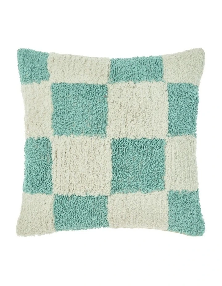 Linen House Blake Cushion In Turquoise 3 Linen House Blake Cushion In Turquoise