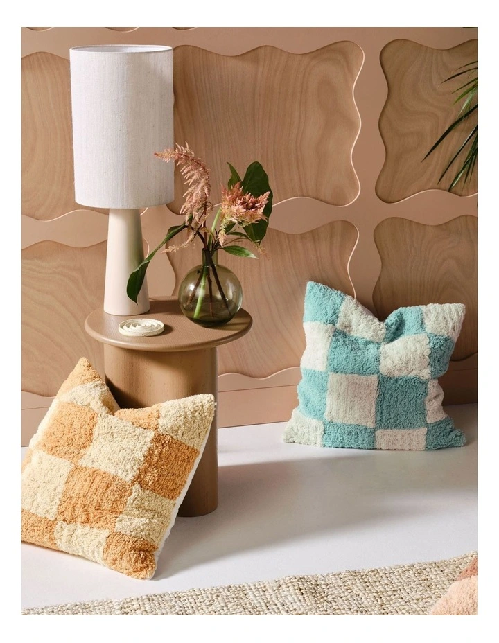 Linen House Blake Cushion In Turquoise 4 Linen House Blake Cushion In Turquoise - Image 2