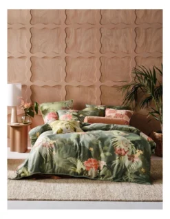 Linen House Matira Cushion In Green -Linen House Shop 962811640 3 720x928