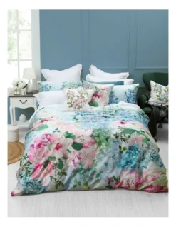 Delf Quilt Cover Set In Multi