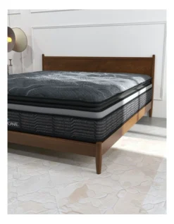 Double Layer Euro Top Pocket Spring Mattress Plush Medium Firm 34cm Single In Charcoal 14 Double Layer Euro Top Pocket Spring Mattress Plush Medium Firm 34cm Single In Charcoal -Linen House Shop 963201700 6 2 720x928