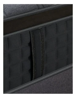 Euro Top 7-Zone Pocket Spring Mattress Plush Edge Support Medium Firm Single In Charcoal -Linen House Shop 963202150 5 720x928