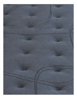 Euro Top 7-Zone Pocket Spring Mattress Plush Edge Support Medium Firm Single In Charcoal -Linen House Shop 963202150 6 720x928