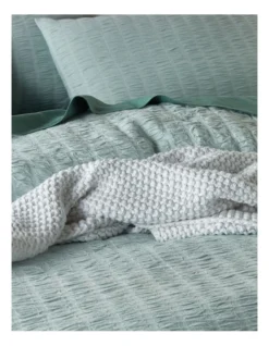 Mossman Seersucker Quilt Cover Set In Blue -Linen House Shop 965348020 965348830 3 720x928