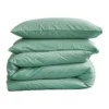 Double Duvet Cover Quilt Set In Green -Linen House Shop 965851030 1 720x928