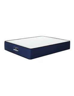 Naimah King Single Mattress Tight Top Pocket Spring 30cm In White/Blue