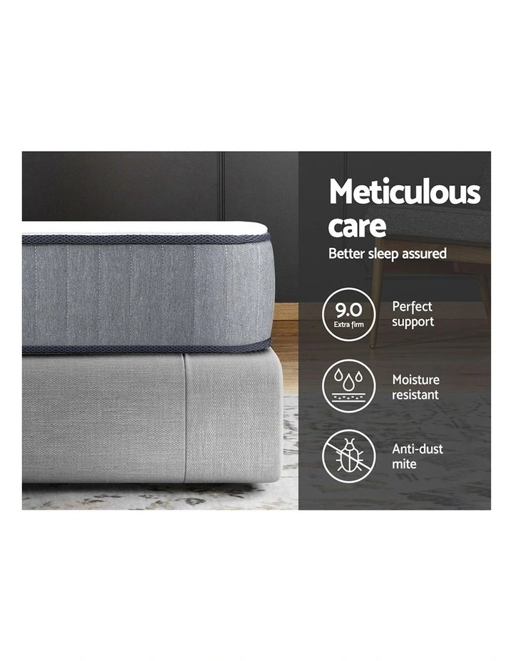 King Mattress Extra Firm Pocket Spring Mattress In White 6 King Mattress Extra Firm Pocket Spring Mattress In White - Image 4