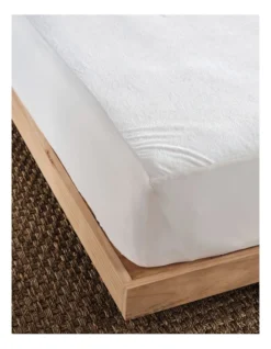Linen House Everyday Waterproof Mattress Protector In White -Linen House Shop 968611960 2 720x928