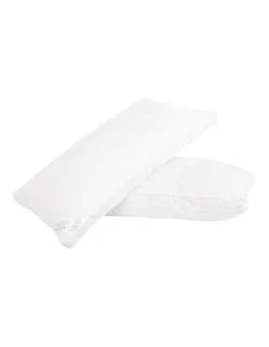 Cotton Pillow Cover 2-Pack In White
