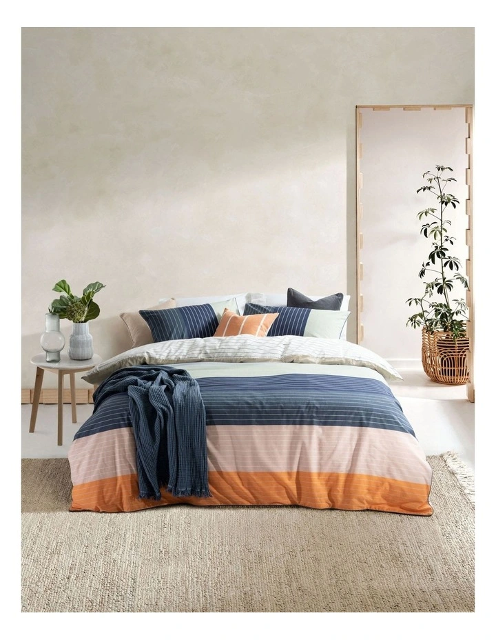 ESPRIT Cooper Quilt Cover Set In Multi 3 ESPRIT Cooper Quilt Cover Set In Multi